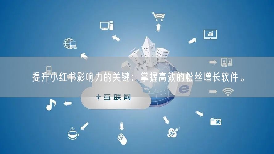 提升小红书影响力的关键:掌握高效的粉丝增长软件。